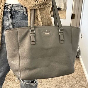 Gray Kate Spade Satchel
